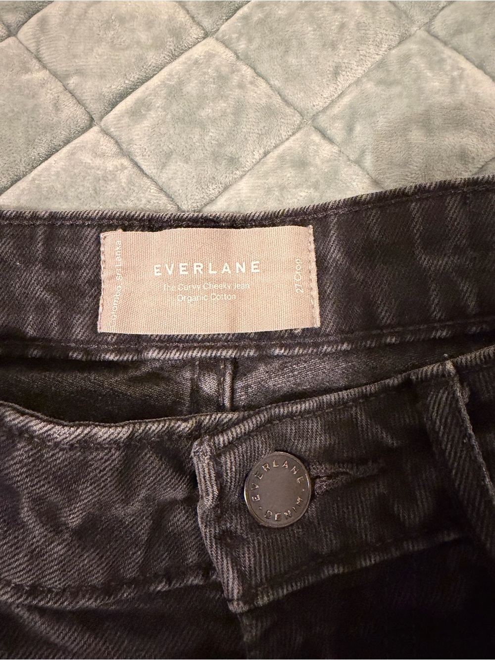 Everlane Black Crop Jeans - size 27 - Picture 2 of 3